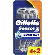 Gillette Sensor3 Comfort Disposable Razors 6 бр