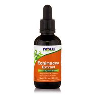 Now Foods Echinacea Extract Liquid с имуностимулиращи противовъзпалителни антибактериални и антивирусни свойства 60ml