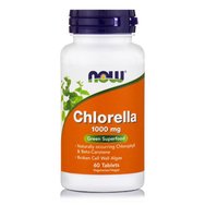 Now Foods Chlorella 1000mg Vegeterian Συμπλήρωμα Διατροφής με Αποτοξινωτικές Ιδιότητες για την Διατήρηση Υγιή Οργανισμού 60 Tabs