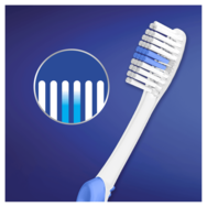 Oral-B 123 Indicator Medium Toothbrush 40mm 1 брой - Лила