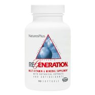Natures Plus Regeneration Multi-Vitamin & Mineral пирамида за стимулиране на защитата и обновяването 90softgels