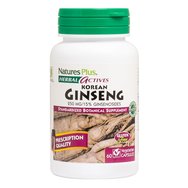 Natures Plus Korean Ginseng 250 mg Συμπλήρωμα Διατροφής από Εκχύλισμα Τζίνσενγκ Τονωτικό Κατά της Κόπωσης 60caps