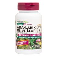 Natures Plus Herbal Actives Ara-Larix Olive Leaf Complex 750mg Хранителна добавка за укрепване на имунитета 30tabs