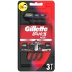 Gillette Blue3 Plus Red Disposable Razors 3 Τεμάχια