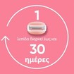Gillette Venus ComfortGlide Spa Breeze, 4 Τεμάχια