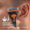 Gillette Promo Fusion 5 Replacement Razors 8 Τεμάχια & Θήκη Μεταφοράς 1 Τεμάχιο
