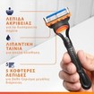 Gillette Promo Fusion 5 Replacement Razors 8 Τεμάχια & Θήκη Μεταφοράς 1 Τεμάχιο