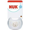 Nuk First Choice Silicone Soother 0-6m 1 Τεμάχιο - Μπεζ - Λευκό