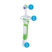 Mam Learn to Brush Set Βρεφικές Οδοντόβουρτσες Μπλε Κωδ 608 από 5+ Μηνών 2 Τεμάχια Mam Learn to Brush Set Βρεφικές Οδοντόβουρτσες Μπλε Κωδ 608 από 5+ Μηνών 2 Τεμάχια