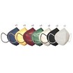 Fago Medical Mask Μάσκες Προστασίας μιας Χρήσης FFP2 NR KN95 Large Multicolor 10 Τεμάχια