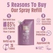 Salt Of The Earth Deodorant Spray 300ml Refill - Peony Blossom