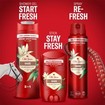Old Spice Oasis Deodorant Body Spray with Smoked Vanilla Scent 150ml