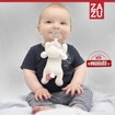 Zazu Lizzy Πιαστράκι Κουκλάκι για Πιπίλα Αρνάκι 0m+ Zazu Lizzy Πιαστράκι Κουκλάκι για Πιπίλα Αρνάκι 0m+