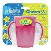 Dr Brown\'s Milestones Cheers 360ο Κύπελλο Εκπαίδευσης με Λαβές & Σύστημα Κατά των Διαρροών TC71003 Ροζ, Από 6 Μηνών 200ml Dr Brown\'s Milestones Cheers 360ο Κύπελλο Εκπαίδευσης με Λαβές & Σύστημα Κατά των Διαρροών TC71003 Ροζ, Από 6 Μηνών 200ml