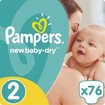 Pampers New Baby Dry Jumpo Pack No2 (3-6kg) 76 πάνες, μόνο 0,23 € / πάνα Pampers New Baby Dry Jumpo Pack No2 (3-6kg) 76 πάνες, μόνο 0,23 € / πάνα