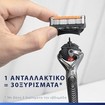 Gillette Fusion 5 Proglide Razors 2 Ανταλλακτικές Κεφαλές & 1 Λαβή
