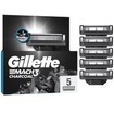 Gillette Mach 3 Charcoal Replacement Razors 5 Τεμάχια