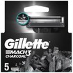 Gillette Mach 3 Charcoal Replacement Razors 5 Τεμάχια