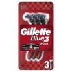 Gillette Blue3 Plus Red Disposable Razors 3 Τεμάχια