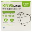 Disposable Non Medical Mask FFP2 KN95 Μάσκα Προστασίας με Μεταλλικό Έλασμα μιας Χρήσης σε Άσπρο Χρώμα 20 Τεμάχια Disposable Non Medical Mask FFP2 KN95 Μάσκα Προστασίας με Μεταλλικό Έλασμα μιας Χρήσης σε Άσπρο Χρώμα 20 Τεμάχια