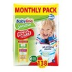 Babylino Sensitive Pants Unisex Monthly Pack No6 Extra Large (15+kg) 138 πάνες Babylino Sensitive Pants Unisex Monthly Pack No6 Extra Large (15+kg) 138 πάνες