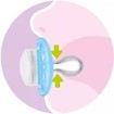 Mam I Love Mummy & Daddy Silicone Soother 6-16m Ροζ - Λευκό 2 Τεμάχια, Κωδ 170S