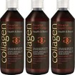 Σετ Collagen ProActive Πόσιμο Κολλαγόνο 1800ml (3x600ml)- 3 Φράουλα