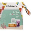 Helenvita Baby Changing Set Πακέτο Προσφοράς Baby Wipes With Chamomile Extract 64 Τεμάχια & Baby Nappy Rash Cream 150ml & Δώρο Αδιάβροχο Τσαντάκι Pink Rainbow για Όλες τις Χρήσεις
