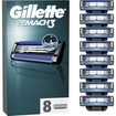 Σετ Gillette Mach 3 Replacement Razors 24 Τεμάχια (3x8 Τεμάχια)