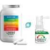 Σετ Losebig 90caps & Stop Snacking Diet Oral Spray 30ml - Mint