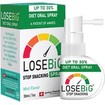 Σετ Losebig 90caps & Stop Snacking Diet Oral Spray 30ml - Mint