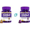 Σετ ZzzQuil Natura Melatonin 30 Softgels - Forest Fruits & 30 Softgels - Banana & Mango