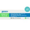 Σετ Boson SARS-CoV-2 & Flu A+B Antigen Rapid Test 5 Τεμάχια