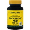 Nature\'s Plus Pantothenic Acid B5 500mg Βιταμίνη Κατά του Στρες 90tabs