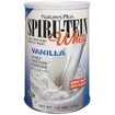 Nature\'s Plus Spiru-Tein Whey Vanilla 1.05lb Συμπλήρωμα Διατροφής, Φόρμουλα Πλήρους Πρωτεΐνης σε Γεύση Βανίλια 476gr