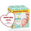 Pampers Premium Care Monthly Pack No2 (4-8kg) 240 πάνες Pampers Premium Care Monthly Pack No2 (4-8kg) 240 πάνες