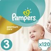 Pampers Premium Care Νο3 (5-9kg) 120 πάνες Pampers Premium Care Νο3 (5-9kg) 120 πάνες
