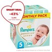 Pampers Premium Care Monthly Pack No5 (11-16kg) 136 πάνες Pampers Premium Care Monthly Pack No5 (11-16kg) 136 πάνες
