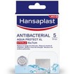 Hansaplast Aqua Protect Αδιάβροχα Επιθέματα XL με Αντιβακτηριδιακή Δράση 6X7 cm, 5τμχ Hansaplast Aqua Protect Αδιάβροχα Επιθέματα XL με Αντιβακτηριδιακή Δράση 6X7 cm, 5τμχ