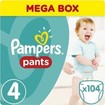 Pampers Pants No4 (8-14kg) 104 πάνες Pampers Pants No4 (8-14kg) 104 πάνες