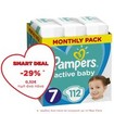 Pampers Active Baby Monthly Pack Νο7 (15+ kg) 112 πάνες Pampers Active Baby Monthly Pack Νο7 (15+ kg) 112 πάνες