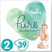 Δώρο Pampers Pure Protection No2 (4-8kg) 39 πάνες