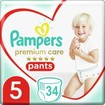 Pampers Premium Care Pants Jumbo Pack No5 (12-17kg) 34 πάνες