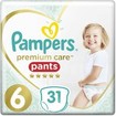 Pampers Premium Care Pants Jumbo Pack No6 (15+Kg) 31 πάνες Pampers Premium Care Pants Jumbo Pack No6 (15+Kg) 31 πάνες