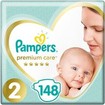 Pampers Premium Care Πάνες No 2 (4-8kg) 148 πάνες Pampers Premium Care Πάνες No 2 (4-8kg) 148 πάνες