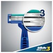 Gillette Blue Simple 3 Ξυραφάκια Μιας Χρήσης 4 τεμάχια