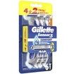 Gillette Sensor3 Comfort Ανδρικά Ξυραφάκια Μιας Χρήσης με 3 Λεπίδες σε Κινούμενη Κεφαλή (4+2 Δώρο) Τεμάχια