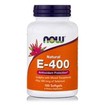 Now Foods E-400 IU Plus Selenium 100 mcg Συμπλήρωμα Διατροφής, Βιταμίνη E Προστασία του Καρδιαγγειακού Συστήματος 100 Softgels