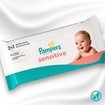 Pampers Sensitive Super Pack Baby Wipes 1200 Τεμάχια (15x80 Τεμάχια)