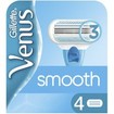 Gillette Venus Smooth Ανταλλακτικές Λεπίδες Ξυριστικής Μηχανής με 3 Λεπίδες που Αγκαλιάζουν τις Καμπύλες σας 4 Τεμάχια Gillette Venus Smooth Ανταλλακτικές Λεπίδες Ξυριστικής Μηχανής με 3 Λεπίδες που Αγκαλιάζουν τις Καμπύλες σας 4 Τεμάχια